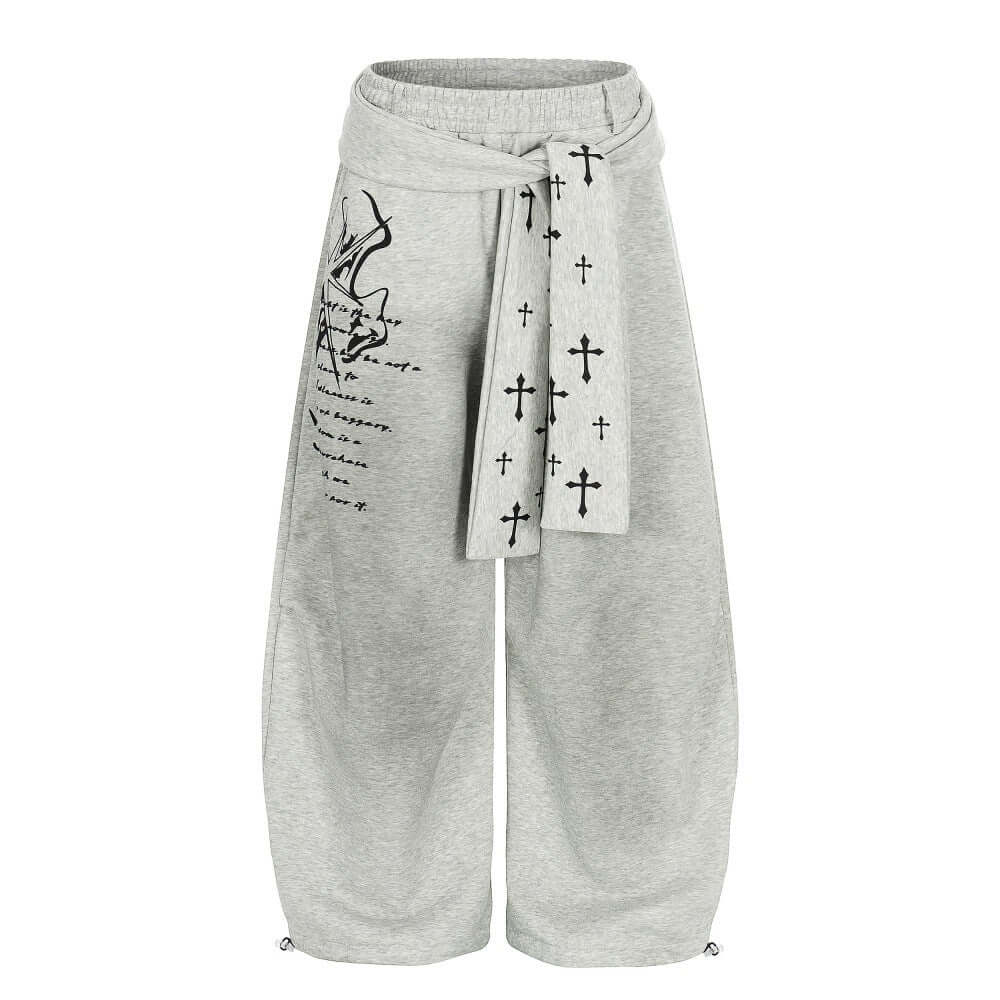 Thermal Dynamic Pants by Grozavu Luxury Streetwear Warm Charcoal Trousers-5