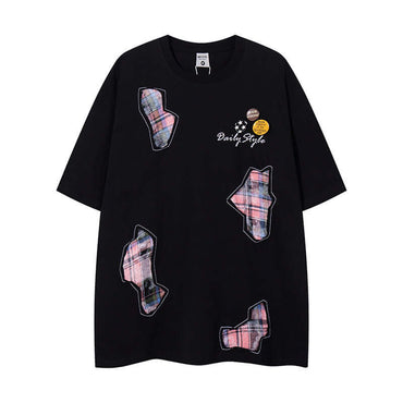 Organic Elevated Top Luxury Streetwear Men Tailored Fit Black T-Shirt-0