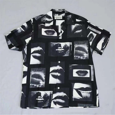 Premium Essential Shirt Men Short Sleeve Luxury Streetwear Barcelona Tailored Fit-0