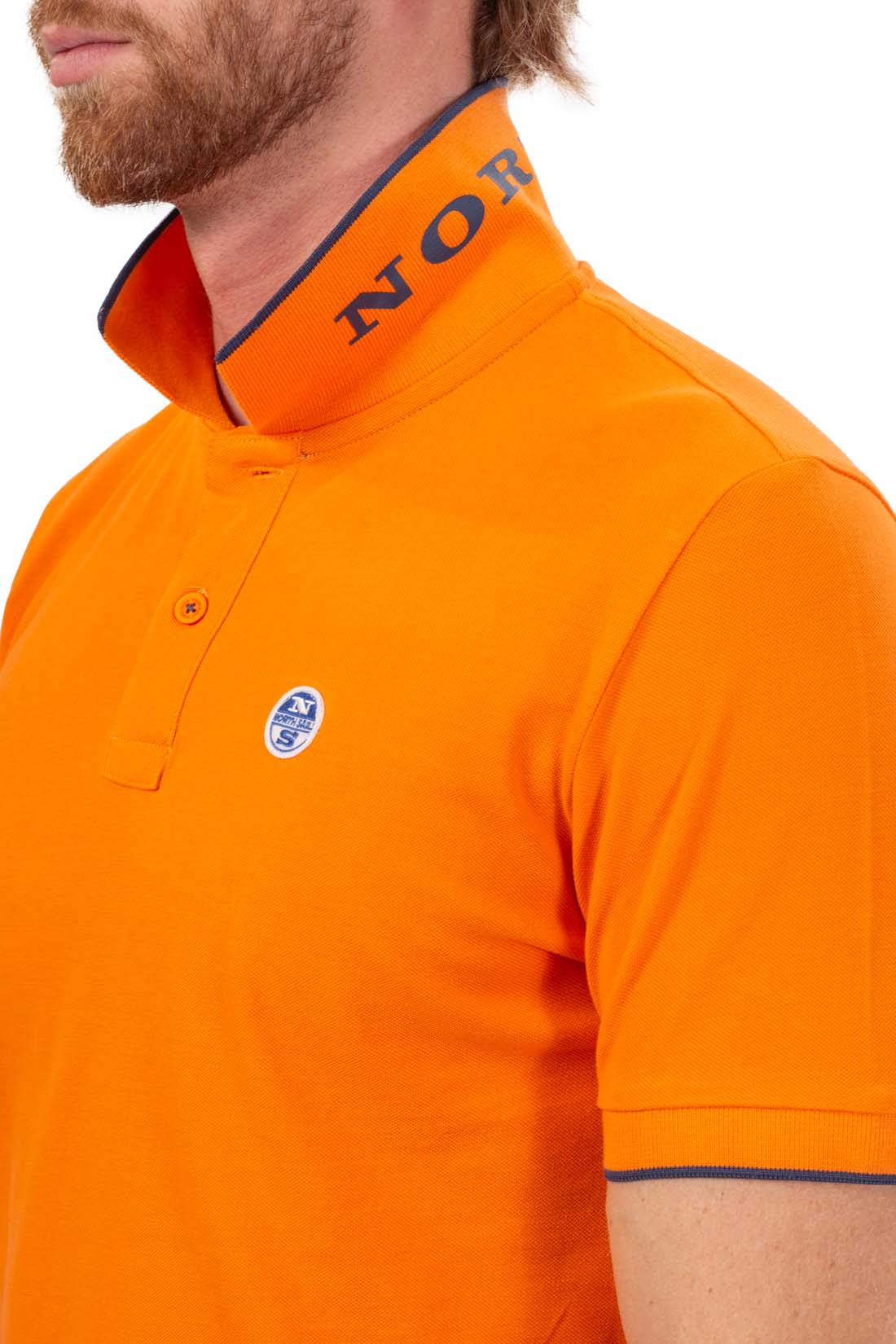 NORTH SAILS – Herren-Poloshirt in regulärer Passform mit kontrastierenden Details
