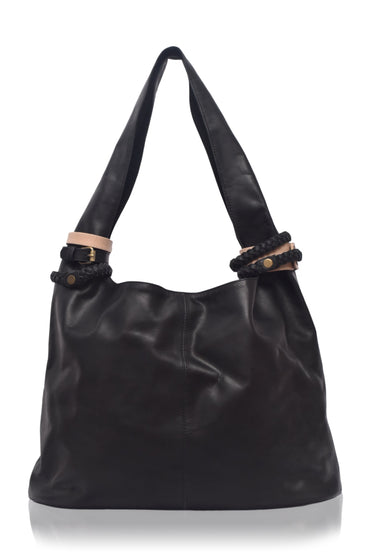Serendipity Slouchy Leather Tote Bag-4