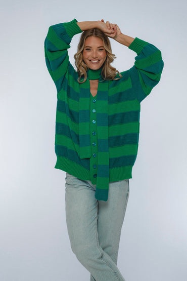 Soft Wind Oversized Button Down Cardigan-2
