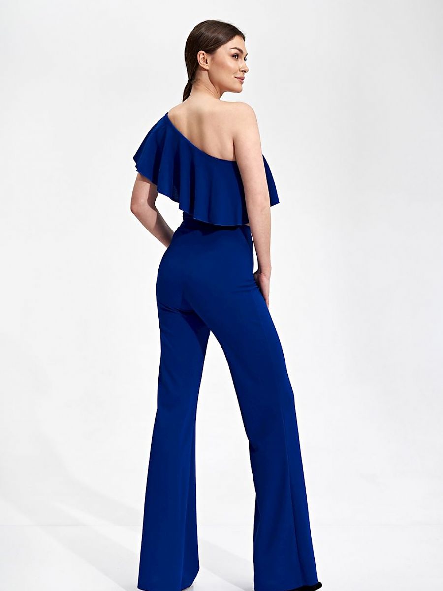 Women trousers model of stretchy fabric