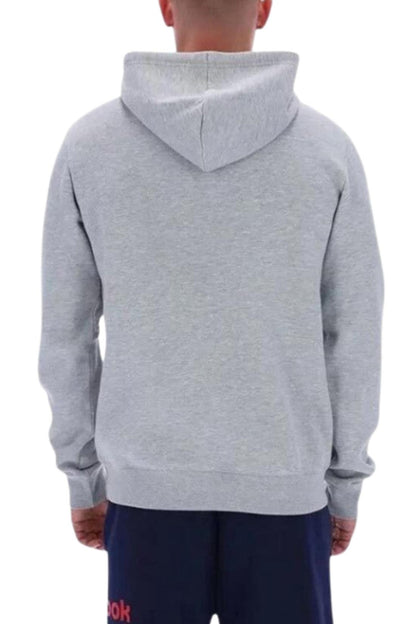 REEBOK - Herren Fleece-Kapuzenpullover mit zweifarbigem Logo