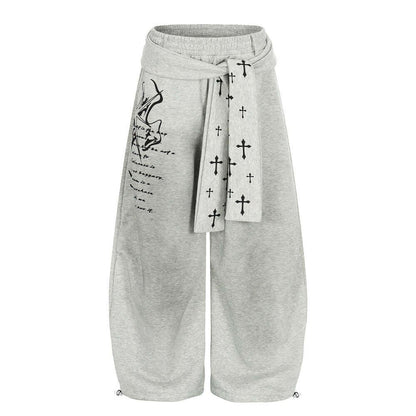 Thermal Dynamic Pants by Grozavu Luxury Streetwear Warm Charcoal Trousers-5