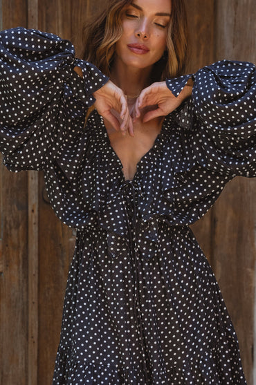 Alice Long Sleeve Mini Dress-0
