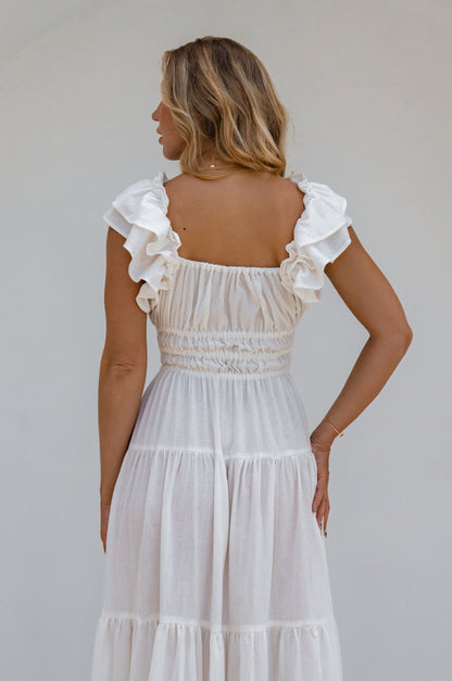 Aura Ruffled Maxi Dress-3