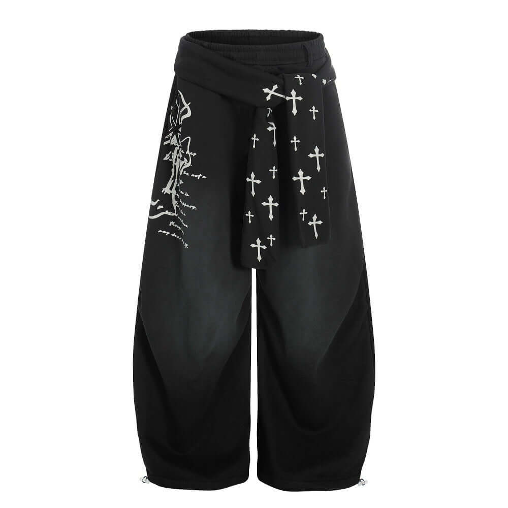 Thermal Dynamic Pants by Grozavu Luxury Streetwear Warm Charcoal Trousers-0