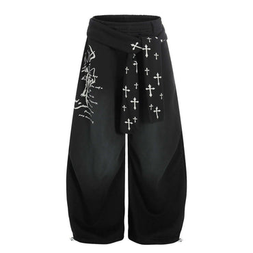 Thermal Dynamic Pants by Grozavu Luxury Streetwear Warm Charcoal Trousers-0