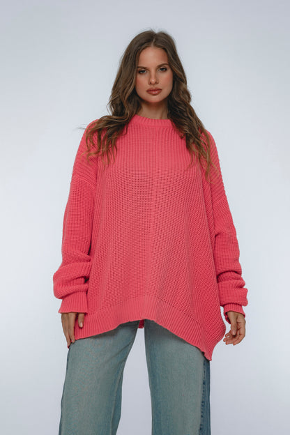 Cloud Nine Long Sleeve Cotton Sweater-4