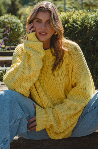 Cloud Nine Long Sleeve Cotton Sweater-0