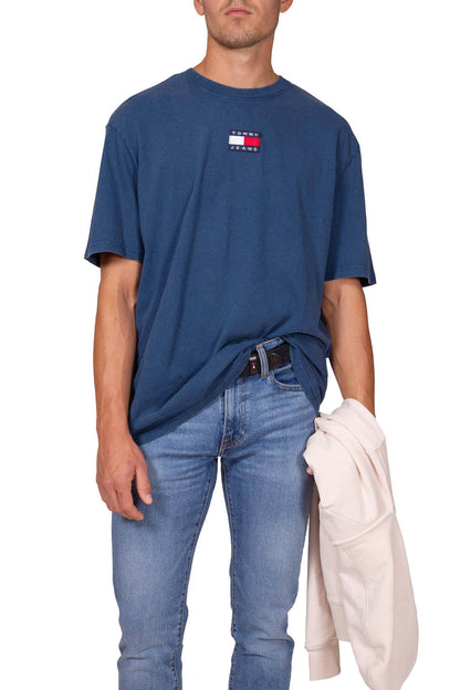 TOMMY JEANS – Relaxed Herren-T-Shirt mit Wascheffekt