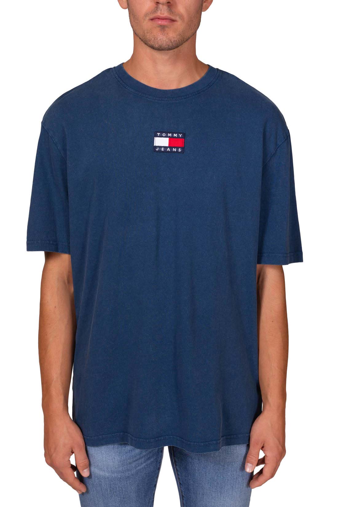 TOMMY JEANS – Relaxed Herren-T-Shirt mit Wascheffekt