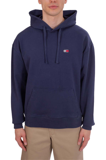 TOMMY JEANS – Entspannter Herren-Kapuzenpullover mit Logo-Patch
