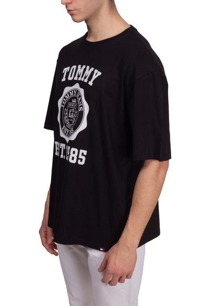 TOMMY JEANS - Men's oversized T-shirt with varsity logo