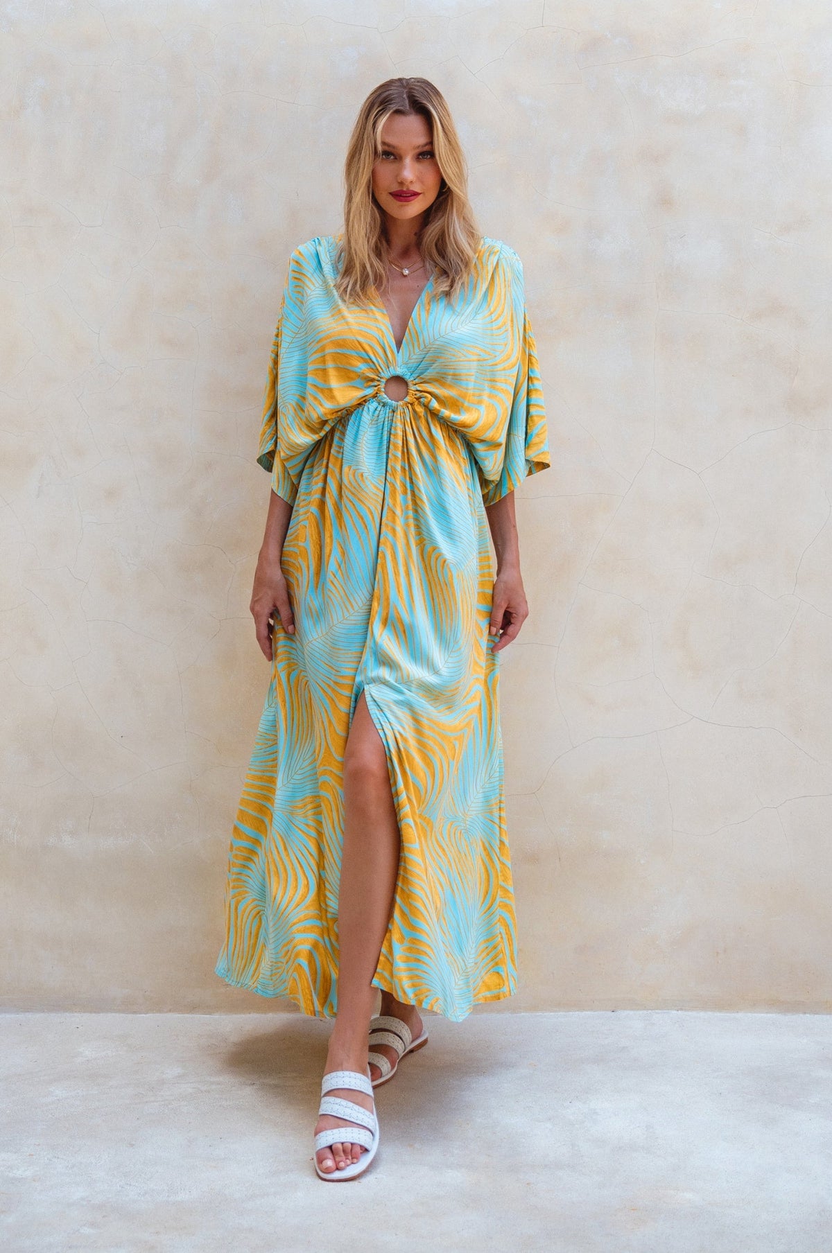 Elena Bohemian Gown Dress -1