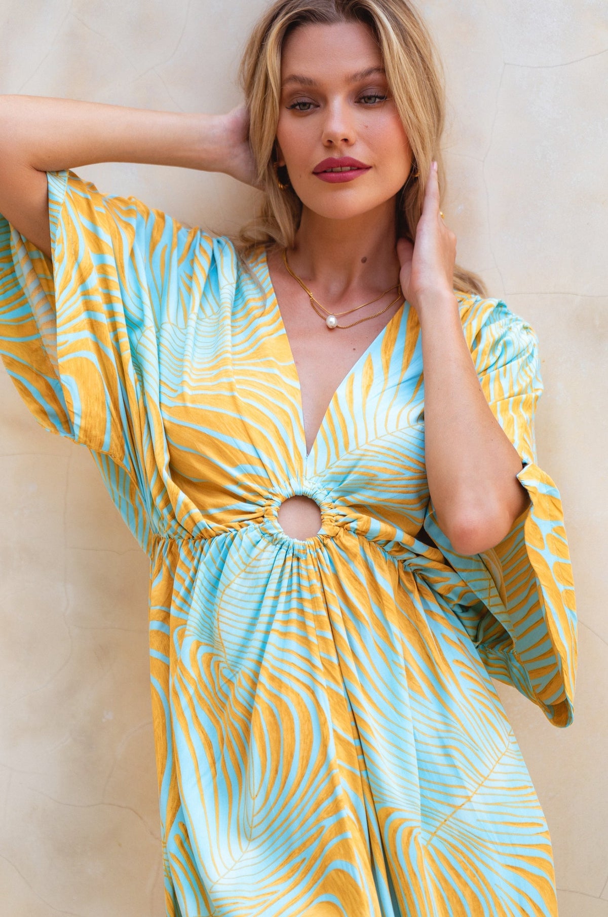 Elena Bohemian Gown Dress -2