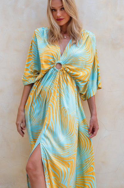 Elena Bohemian Gown Dress -0