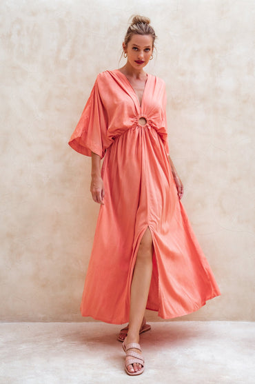 Elena Bohemian Gown Dress -6