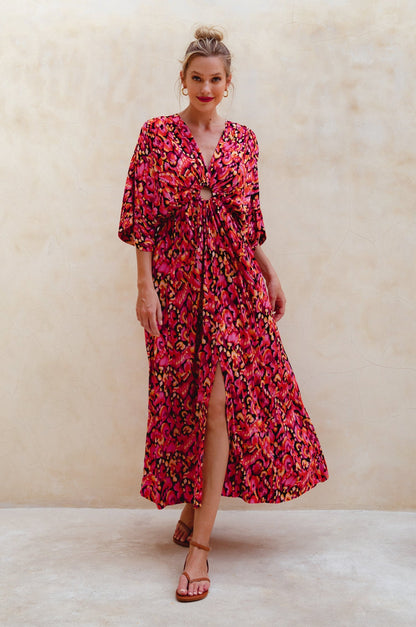 Elena Bohemian Gown Dress -5