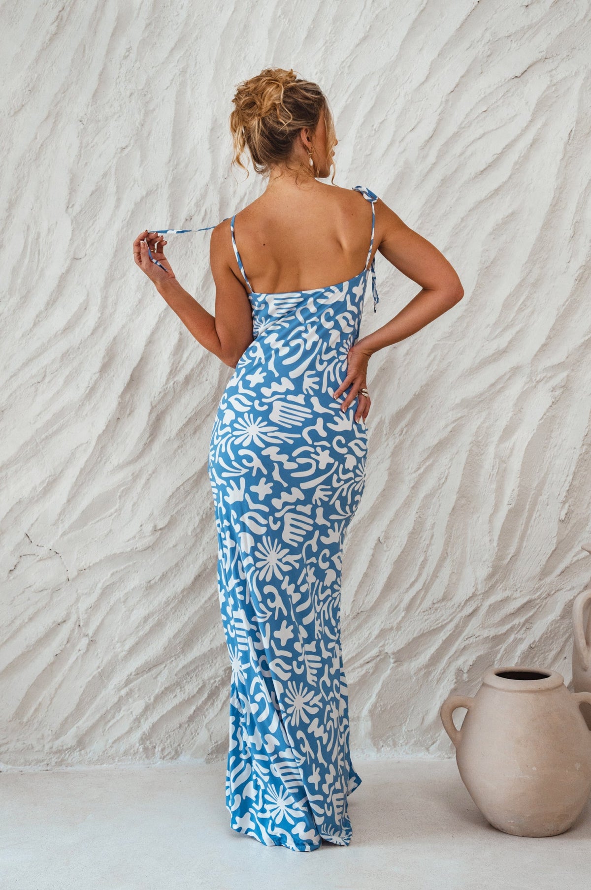 Ermes Maxi Slip Dress (Sale)-4