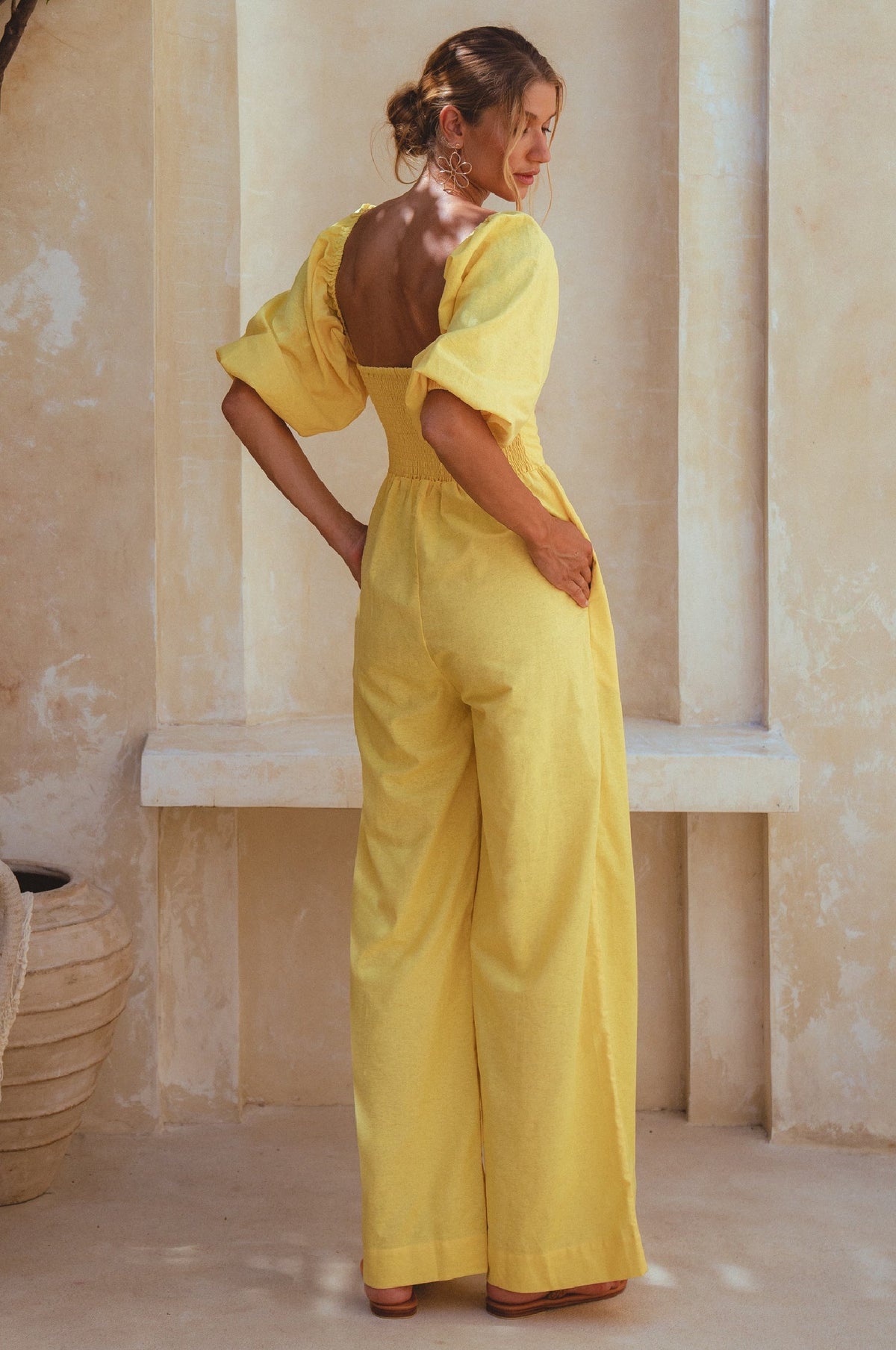 Heaven Bay Linen Jumpsuit-2