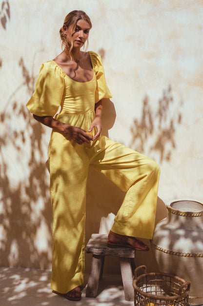 Heaven Bay Linen Jumpsuit-3