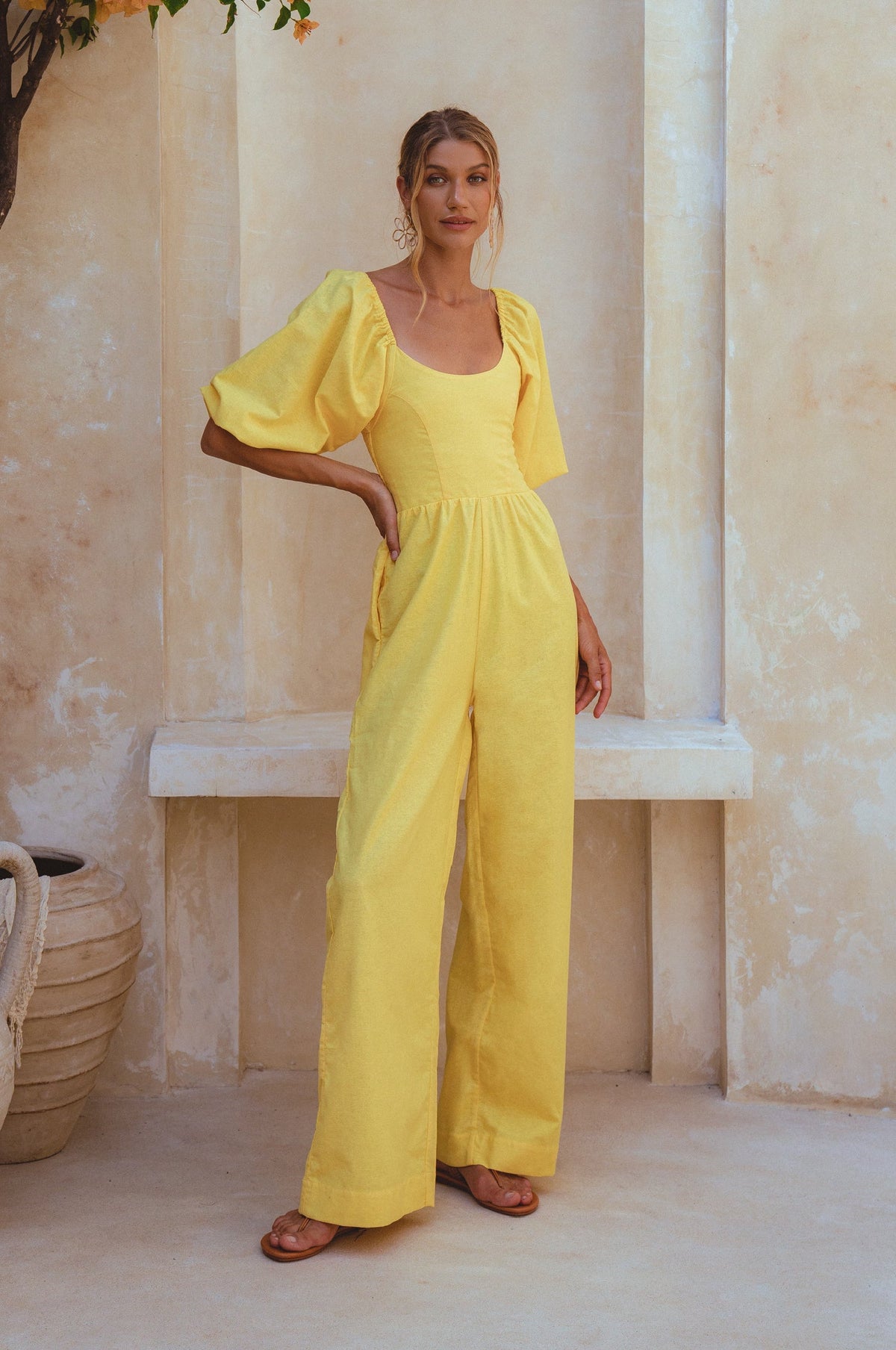 Heaven Bay Linen Jumpsuit-7