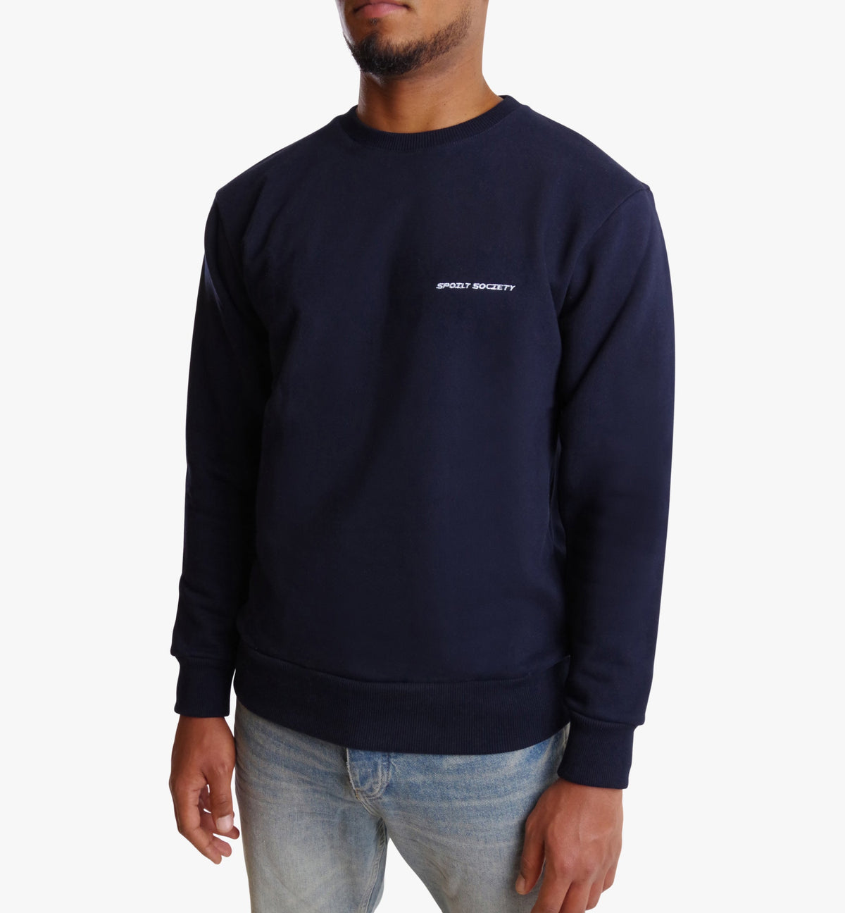 Crewneck Basic Dark Blue for Men´s