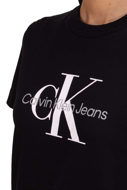 CALVIN KLEIN JEANS – Damen Regular T-Shirt mit Monogramm