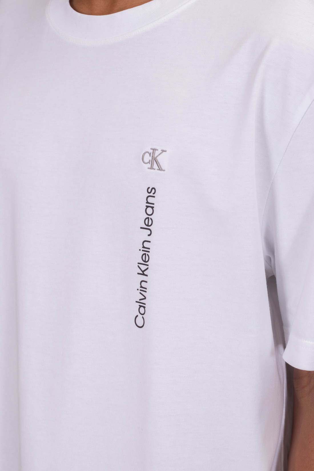 CALVIN KLEIN JEANS - Men's relaxed T-shirt with monogram and logo