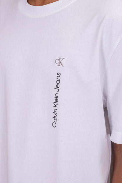 CALVIN KLEIN JEANS - Men's relaxed T-shirt with monogram and logo