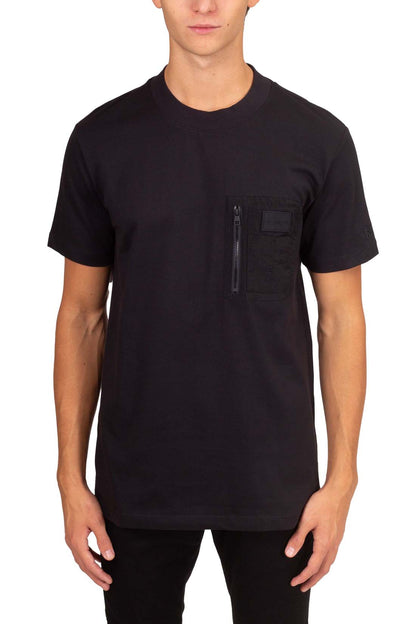 CALVIN KLEIN JEANS - Men's T-shirt with nylon details