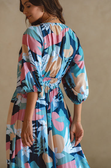 Kezas Rayon Maxi Dress-1