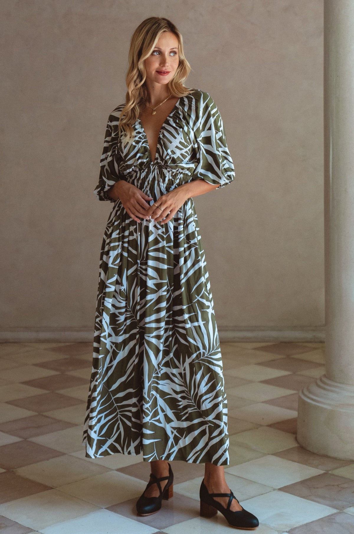 Kezas Rayon Maxi Dress-6