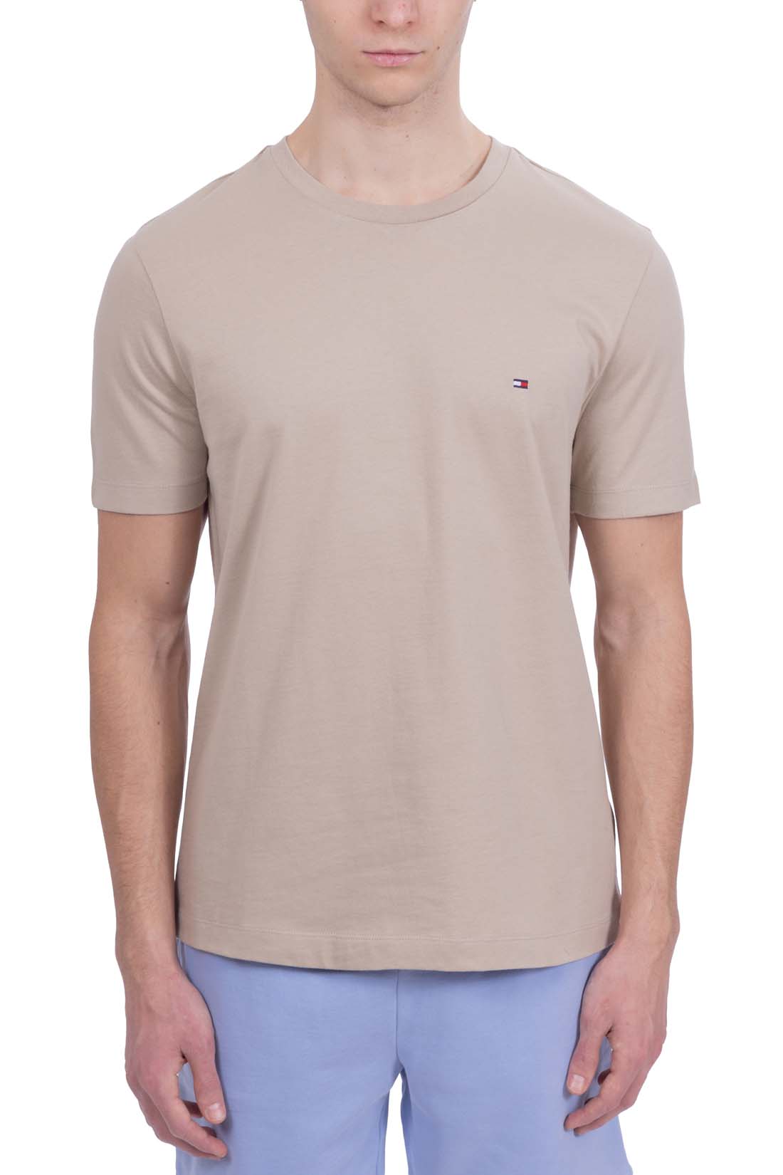 TOMMY HILFIGER - Men's T-shirt in recycled cotton
