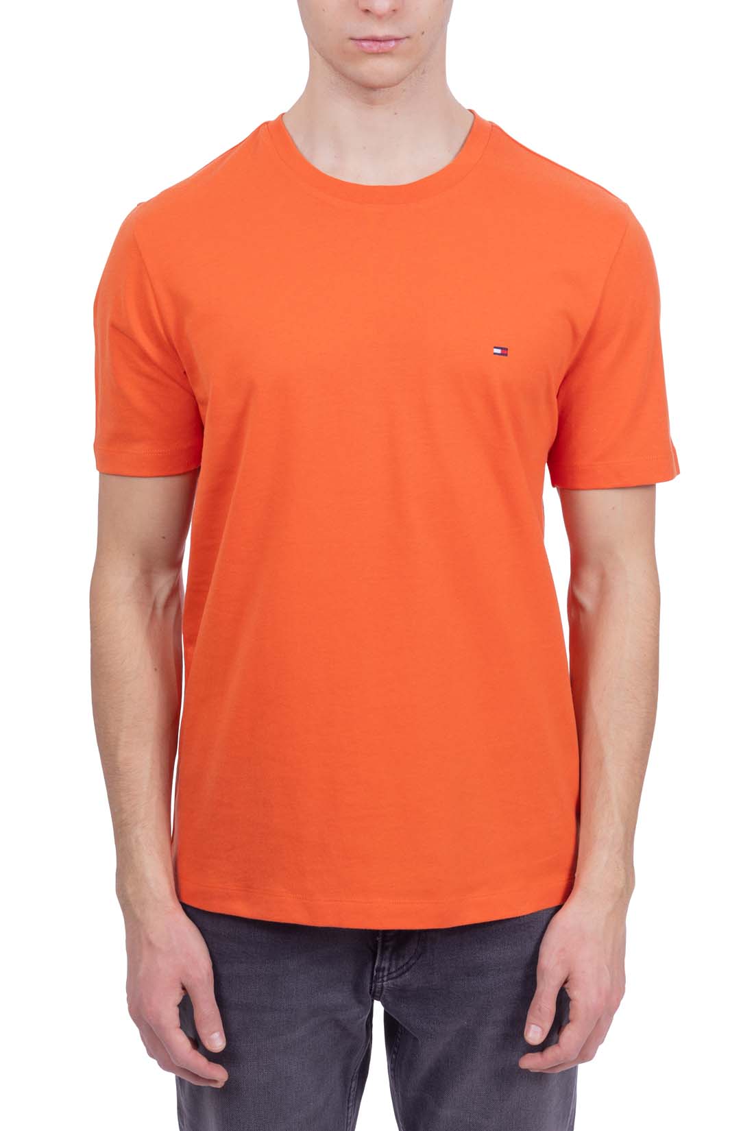 TOMMY HILFIGER - Men's T-shirt in recycled cotton