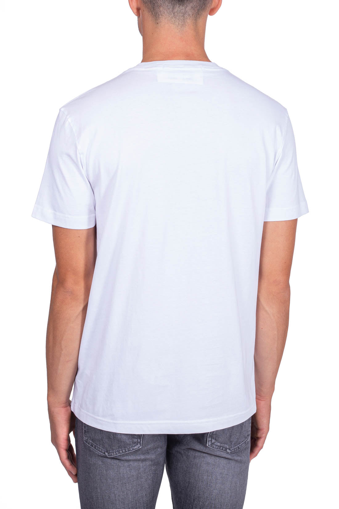 CALVIN KLEIN JEANS - Men's T-shirt with pocket and logo