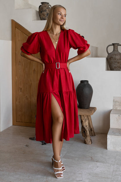 Peony Midi Dress (Sale)-2
