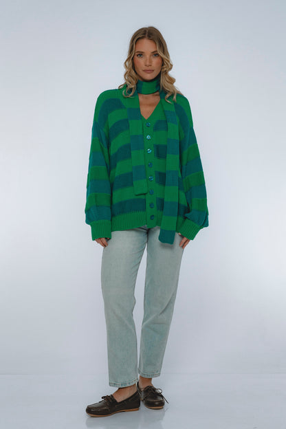 Soft Wind Oversized Button Down Cardigan-3