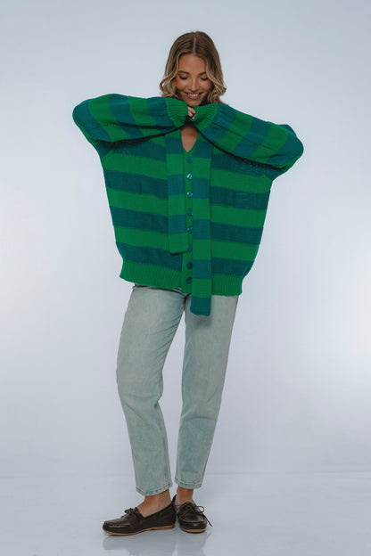 Soft Wind Oversized Button Down Cardigan-4