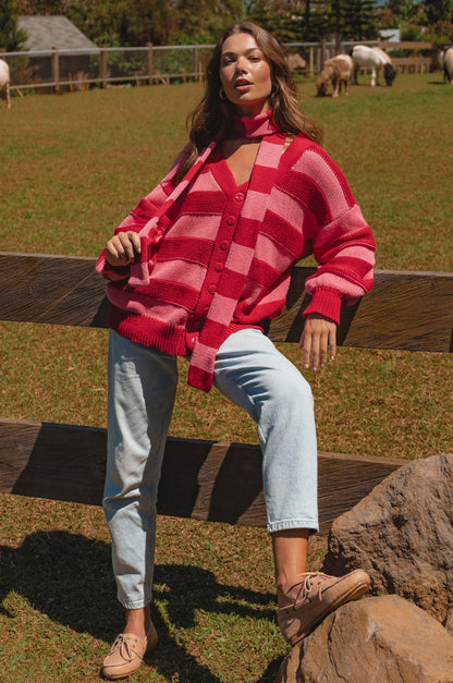Soft Wind Oversized Button Down Cardigan-1