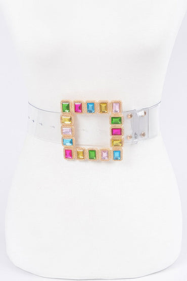 WOMEN'S BELT • PARK AVENUE Fashion Chic Stone -9