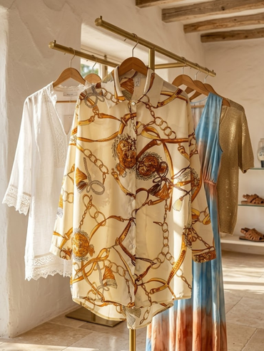 WOMEN'S BLOUSE TRIBECA New Collection IBIZA Summer -1