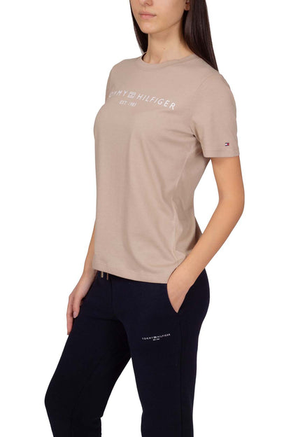 TOMMY HILFIGER - Women's regular logo T-shirt
