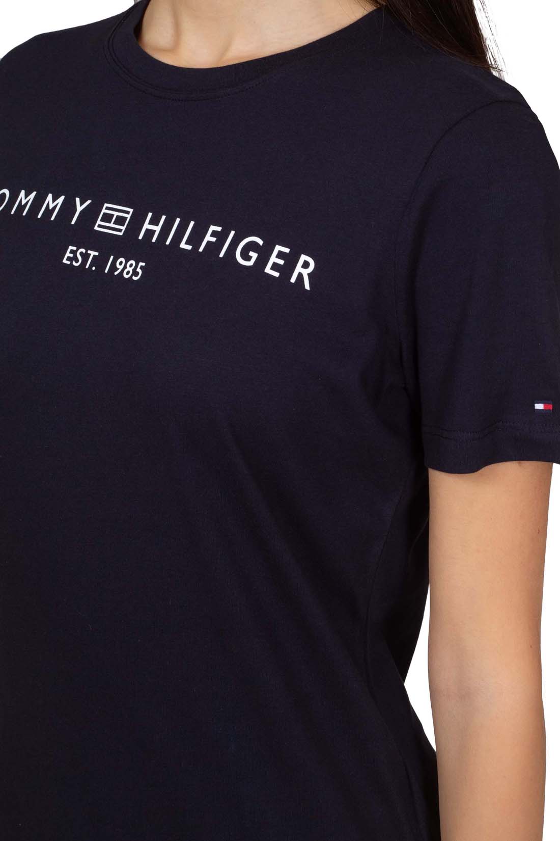 TOMMY HILFIGER - Women's regular logo T-shirt