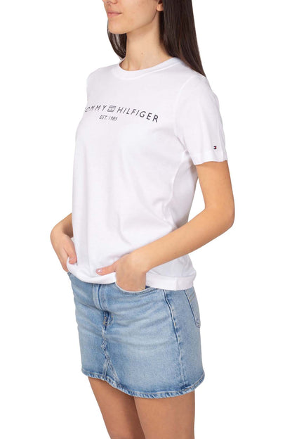 TOMMY HILFIGER - Women's regular logo T-shirt
