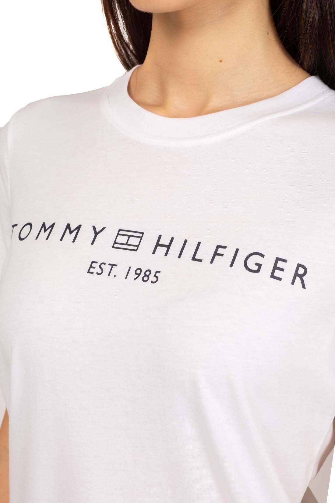 TOMMY HILFIGER - Women's regular logo T-shirt