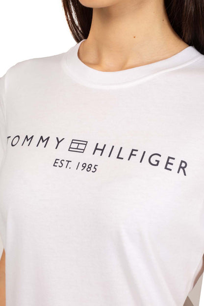 TOMMY HILFIGER - Women's regular logo T-shirt