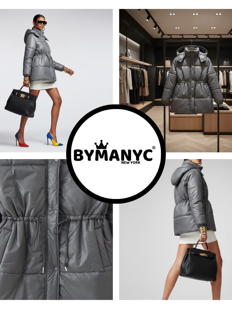 Women's Eco Jacket EMPIRE STATE NYFW New Collection BYMANYC ® New York-1